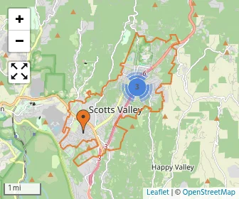 Area schools map